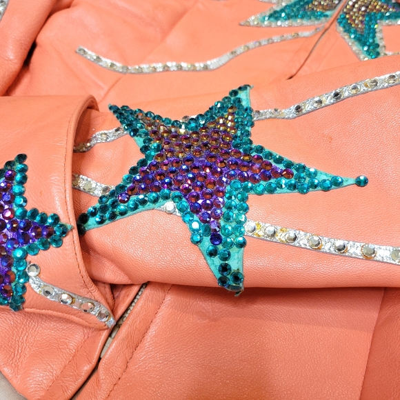 SOLD 4 piece horse show jacket chaps pants. - Picture 4 of 16